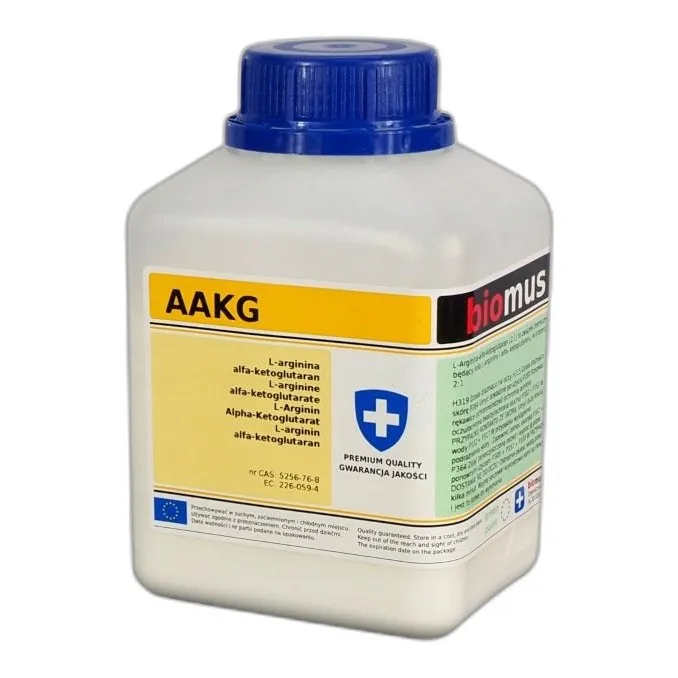 Aakg L-Arginina 250G Arginina Gatunek: Czysty — CAS 16856-18-1 — C11H20N4O7 — odczynnik chemiczny