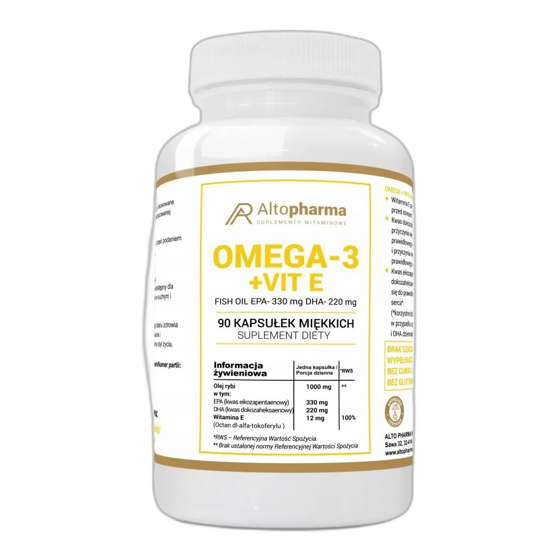 Kwas (4Z,7Z,10Z,13Z,16Z,19Z)-Dokozaheksaenowy — CAS 6217-54-5 — C22H32O2 — odczynnik chemiczny