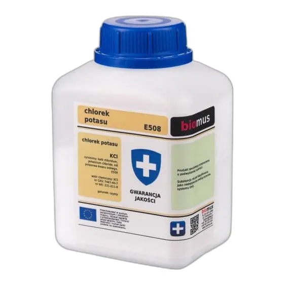 Chlorek Potasu — CAS 7447-40-7 — ClK — odczynnik chemiczny