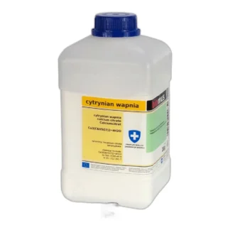 Cytrynian Wapnia|Wapń 1Kg Gatunek: Czysty — CAS 813-94-5 — C12H10Ca3O14 — odczynnik chemiczny