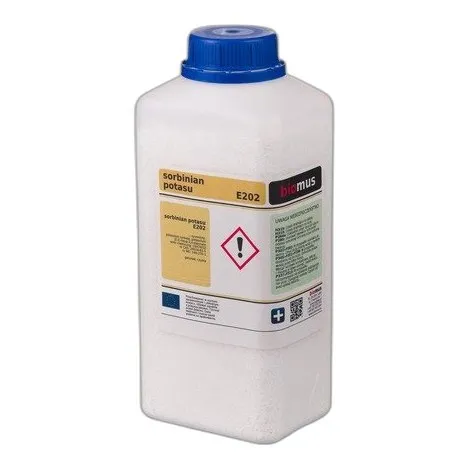 Sorbinian Potasu — CAS 24634-61-5 — C6H7KO2 — odczynnik chemiczny