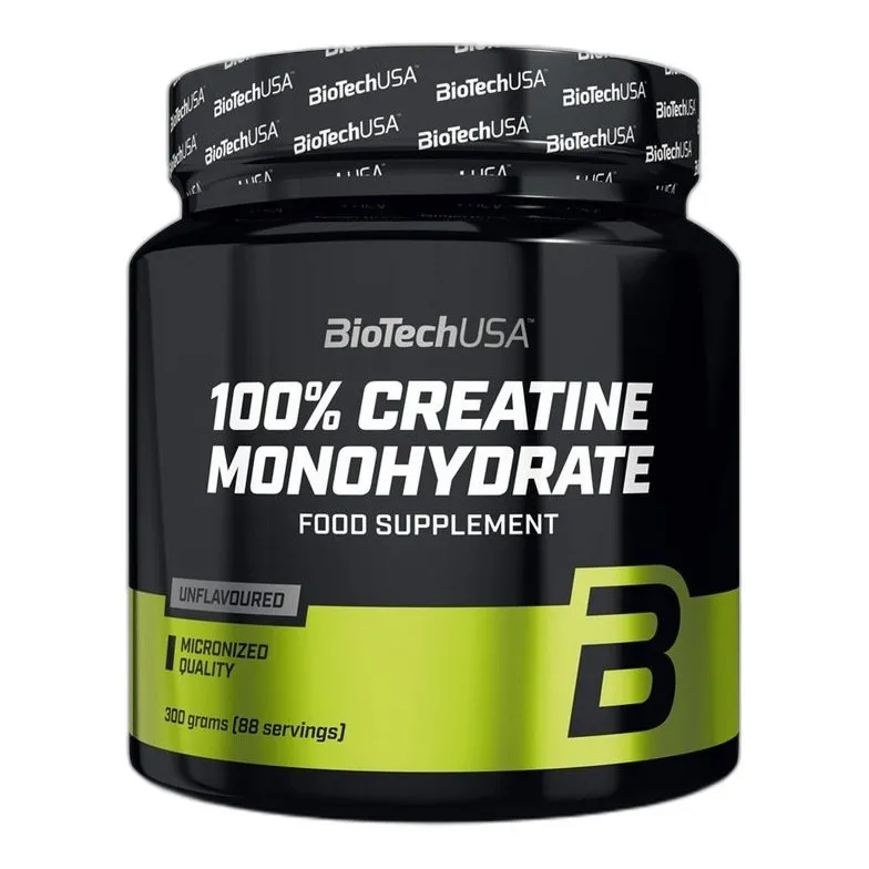 Biotech Creatine Monohydrate 300G Mono Kreatyna — CAS 57-00-1 — C4H9N3O2 — odczynnik chemiczny