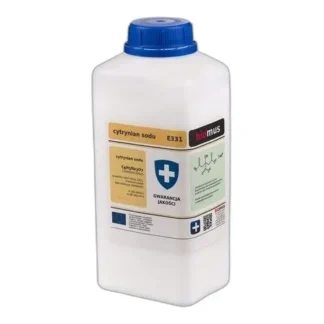 Cytrynian Sodu Trisodowy Czysty 1Kg — CAS 68-04-2 — C6H5Na3O7 — odczynnik chemiczny