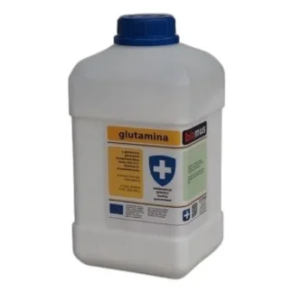 Glutamina L-Glutamine Czysta 1Kg 1000G — CAS 56-85-9 — C5H10N2O3 — odczynnik chemiczny
