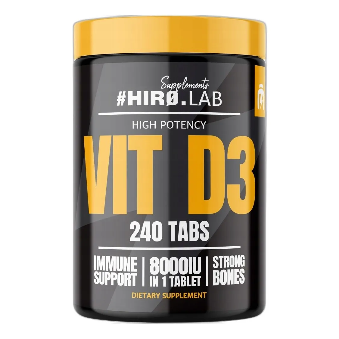 Hirolab Vit D3 8000 Iu Odporność Kości 240 Tabs — CAS 67-97-0 — C27H44O — odczynnik chemiczny