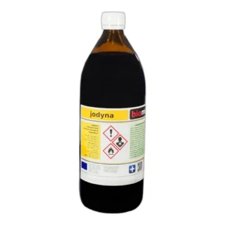 Jodyna 3% Roztwór Alkoholowy Jodu 1L — CAS 7553-56-2 — I2 — odczynnik chemiczny