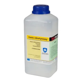 Kwas Nikotynowy Niacyna Niacin 500G — CAS 59-67-6 — C6H5NO2 — odczynnik chemiczny