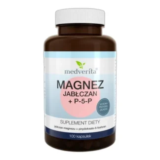Medverita Jabłczan Magnezu + P-5-P 100 Kaps — CAS 869-06-7 — C4H4MgO5 — odczynnik chemiczny