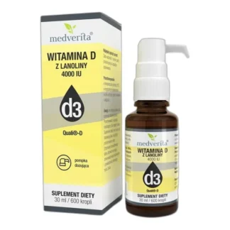 Medverita Witamina D3 4000 Iu Quali-D 30 Ml — CAS 67-97-0 — C27H44O — odczynnik chemiczny