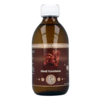 Niejonowa Nano Miedz Koloidalna 25 Ppm 300 Ml — CAS 7440-50-8 — Cu — odczynnik chemiczny