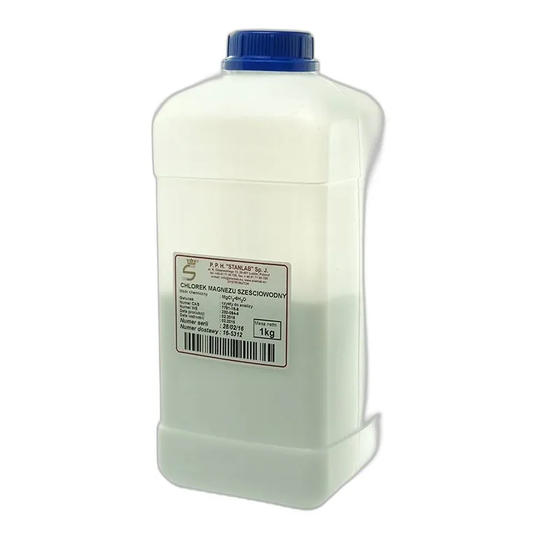Stanlab - Chlorek Magnezu Sześciowodny 1000 G 1 Kg — CAS 7786-30-3 — Cl2Mg — odczynnik chemiczny