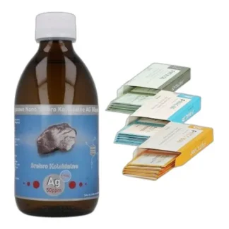 Vitacolloids Srebro Nano Koloidalne 50Ppm 300Ml + — CAS 7440-22-4 — Ag — odczynnik chemiczny