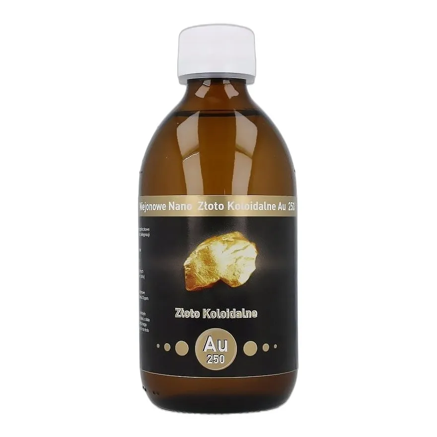 Złoto Koloidalne 25 Ppm, Forma Niejonowa, 300 Ml — CAS 7440-57-5 — Au — odczynnik chemiczny