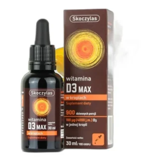 Witamina D3 Max W Kroplach Skoczylas 4000 J.M. — CAS 67-97-0 — C27H44O — odczynnik chemiczny