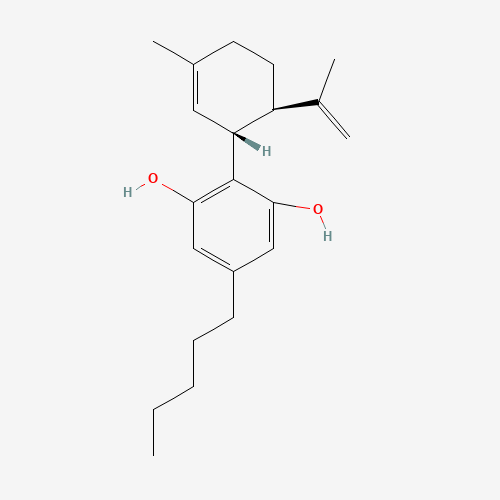 Szkielet 2D Waporyzator, CAS 13956-29-1, wzór C21H30O2