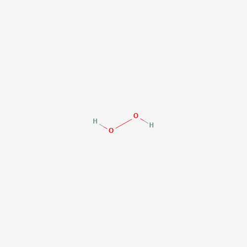 Szkielet 2D Nadtlenek wodoru 12% perhydrol 1 l, CAS 7722-84-1, wzór H₂O₂