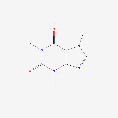 Szkielet 2D ALTO PHARMA HOMOCYSTEINE CONTROL MODULATOR HOMOCYSTEINY VEGE 120 KAPS, CAS 58-08-2, wzór C8H10N4O2