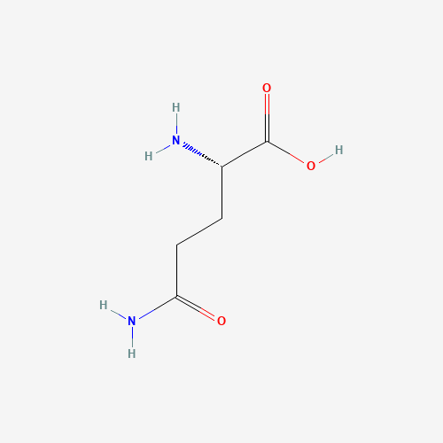 Szkielet 2D Glutamina L-glutamine czysta 1kg 1000g, CAS 56-85-9, wzór C5H10N2O3