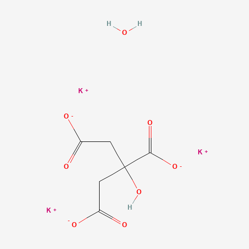 Szkielet 2D CYTRYNIAN POTASU czysty 1000g, CAS 6100-05-6, wzór K3C6HO5·3H2O