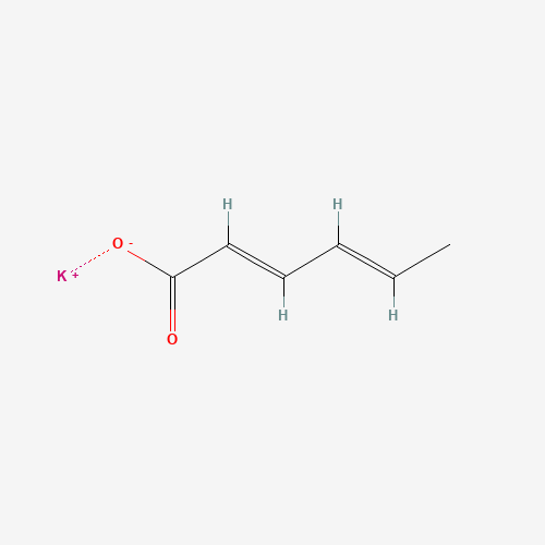 Szkielet 2D SORBINIAN POTASU 1KG GATUNEK: CZYSTY, CAS 24634-61-5, wzór C6H7KO2