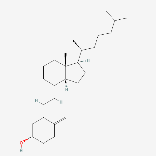 Szkielet 2D BIOWEN WITAMINA D3 K2 FORTE 12 000 IU + 200 MCG 60 KAPS, CAS 67-97-0, wzór C27H44O